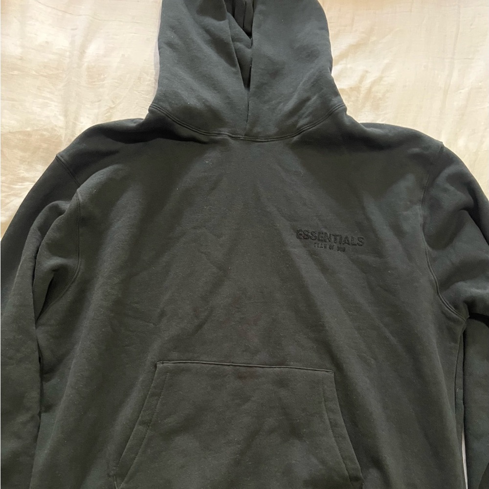 Fear of God Essentials Black Hoodie